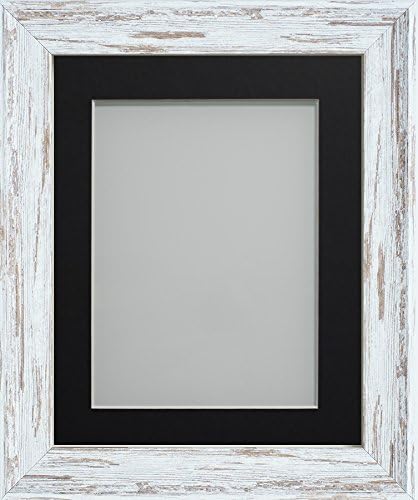 Marco de Fotos Eldridge con Paspartú Negro – Frame Company | Metacrilato Alta Transparencia
