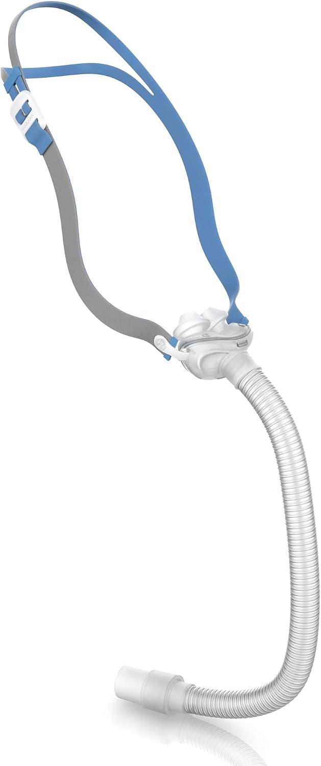 Sistema de armazón de repuesto P10 para ResMed Airfit P10, juego de arnés de repuesto para mascarilla nasal con almohadillas - Incluye almohadilla nasal P10, arnés, sistema de armazón CPAP - Accesorios de sellado perfecto y ultra cómodos (M)