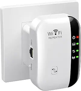 Amplificador de señal WiFi, cubre hasta 3000 pies cuadrados