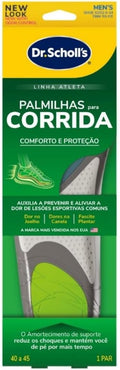 Plantillas de Confort Dr. Scholl's Run Active para Hombre – Recortables, Soporte de Arco y Amortiguación para Correr y Actividad Física