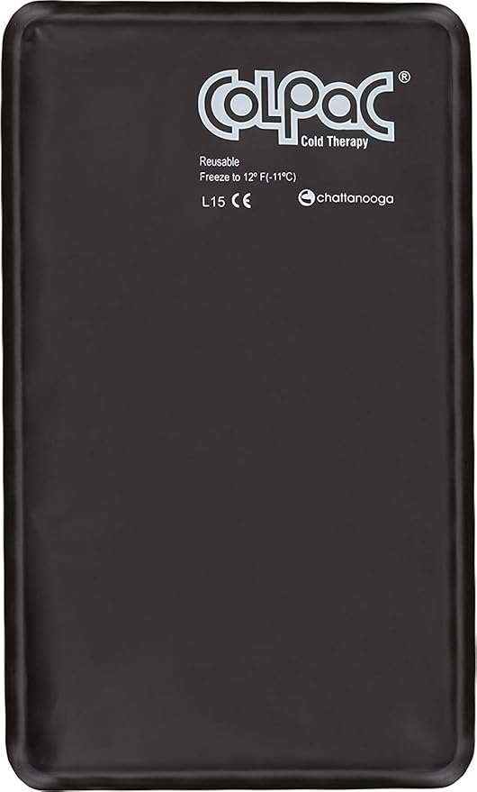 Chattanooga ColPac - Poliuretano negro - Tamaño medio - 6.5 x 11 pulgadas