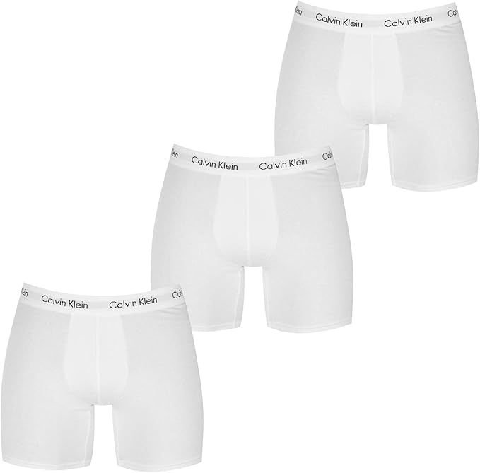 Calvin Klein Calzoncillos Bóxer Brief Clásicos de Algodón para Hombre (3 unidades)