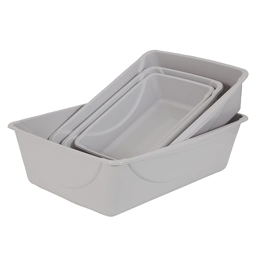 Bandeja sanitaria Petmate, Azul Mesa/Gris Ratón, Mediana