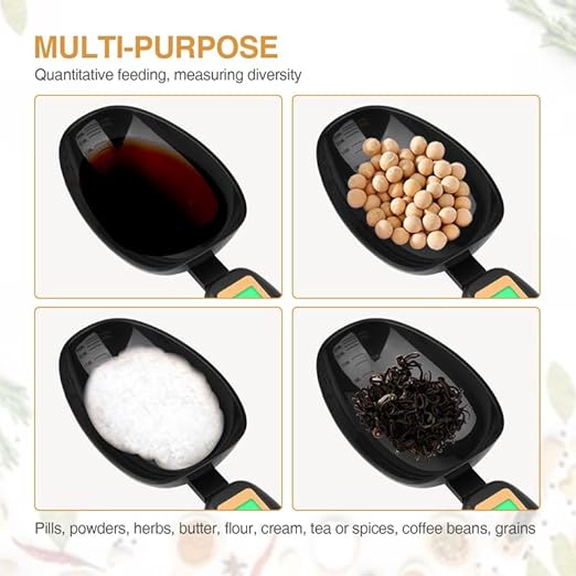 Cuchara Medidora Digital de Alta Precisión | 500g / 0.1g | Pantalla LCD