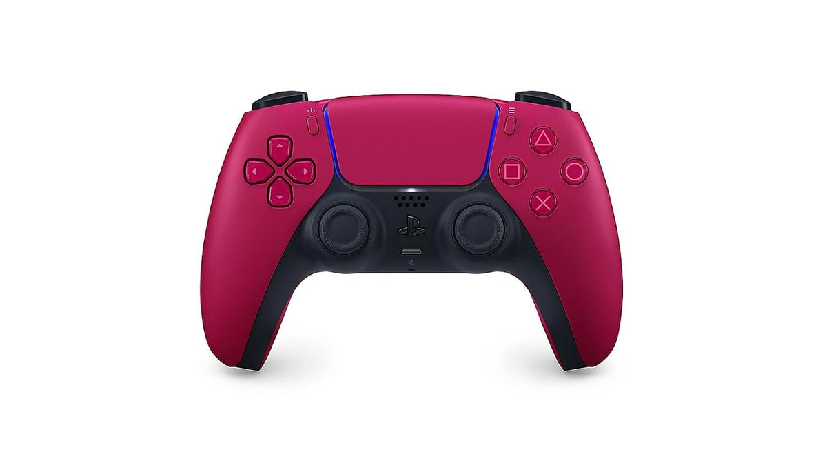 ARTICULO SIN ACCESORIOS ) Control Inalámbrico PlayStation DualSense | Rojo Cósmico | Para PS5, PC, Mac y Móvil