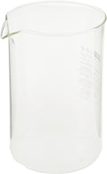Bodum 1512-10 Vaso de repuesto de vidrio para cafetera de émbolo de 12 tazas