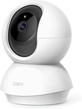Cámara de seguridad TP-Link Tapo con giro e inclinación, resolución 1080p y visión giratoria de 360° | Seguimiento de movimiento | Detección de movimiento
