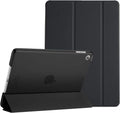 Funda ProCase para iPad 9a, 8a y 7a Generación | Negro | Delgada | Smart Cover | Trasera Translucida