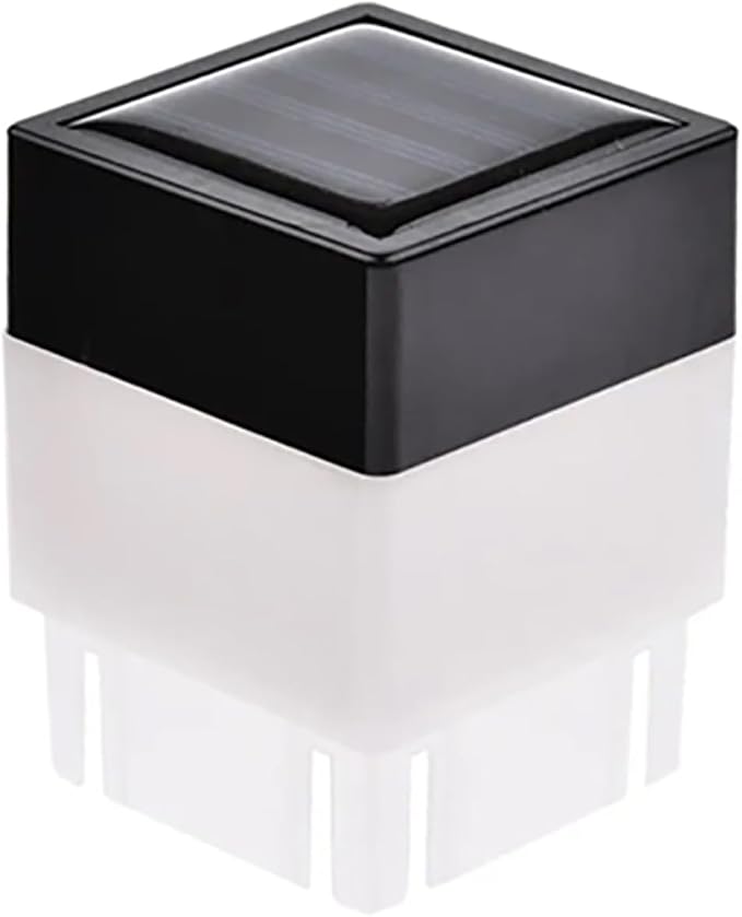 tooloflife Farola moderna para exteriores de 5x5 cm 12 PCS