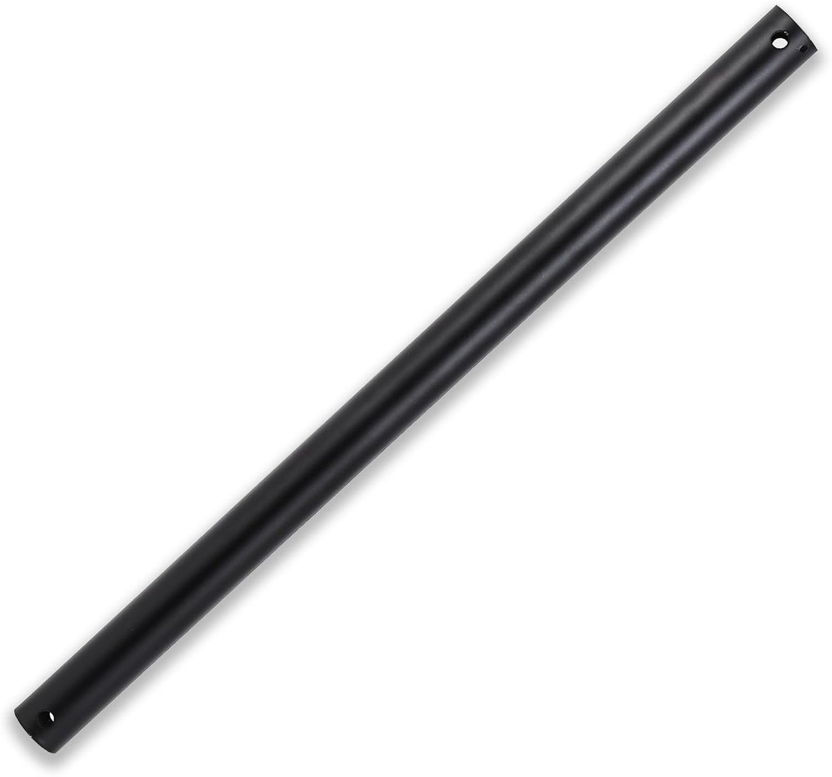 Extensión Downrod Tsiwgy 18 pulgadas para Ventilador de Techo | Varilla de 1 pulgada de Diámetro en Negro Mate, Sin Rosca para Mejor Flujo de Aire