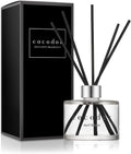 INCLUYE SOLO 2 PAJILLAS-COCODOR Signature - Difusor de 6.7 fl oz, con aceite de brisa de abril y varillas de junco, decoración para el hogar y la oficina, fragancias para regalar, 1 unidad