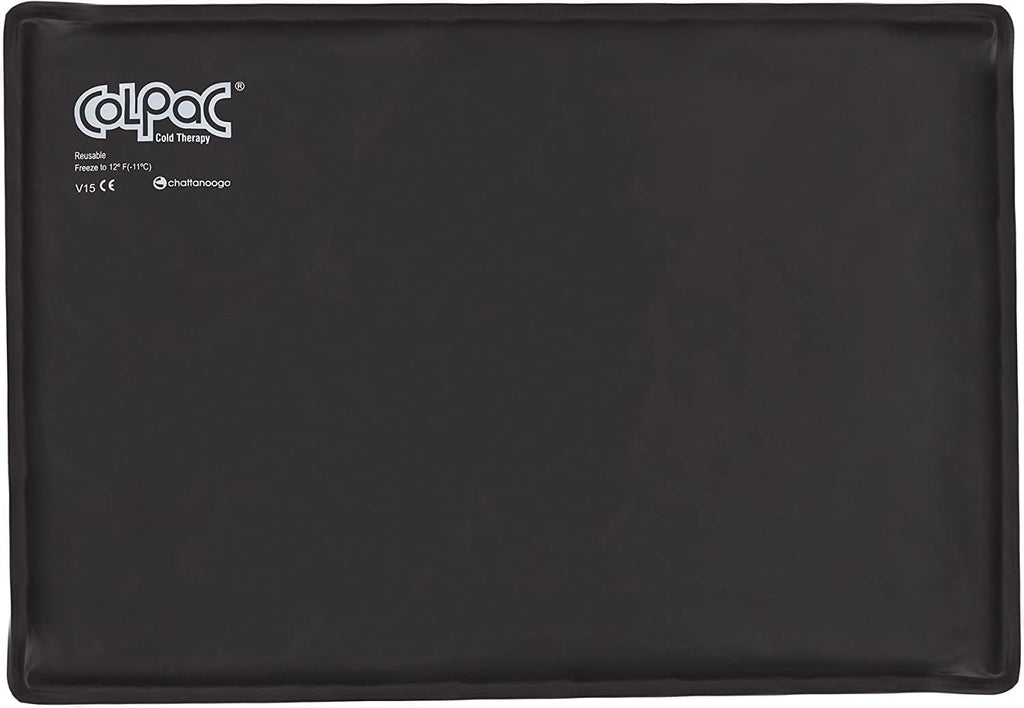 Chattanooga ColPac - Poliuretano negro - Tamaño extragrande - 12,5 x 18,5 pulgadas 