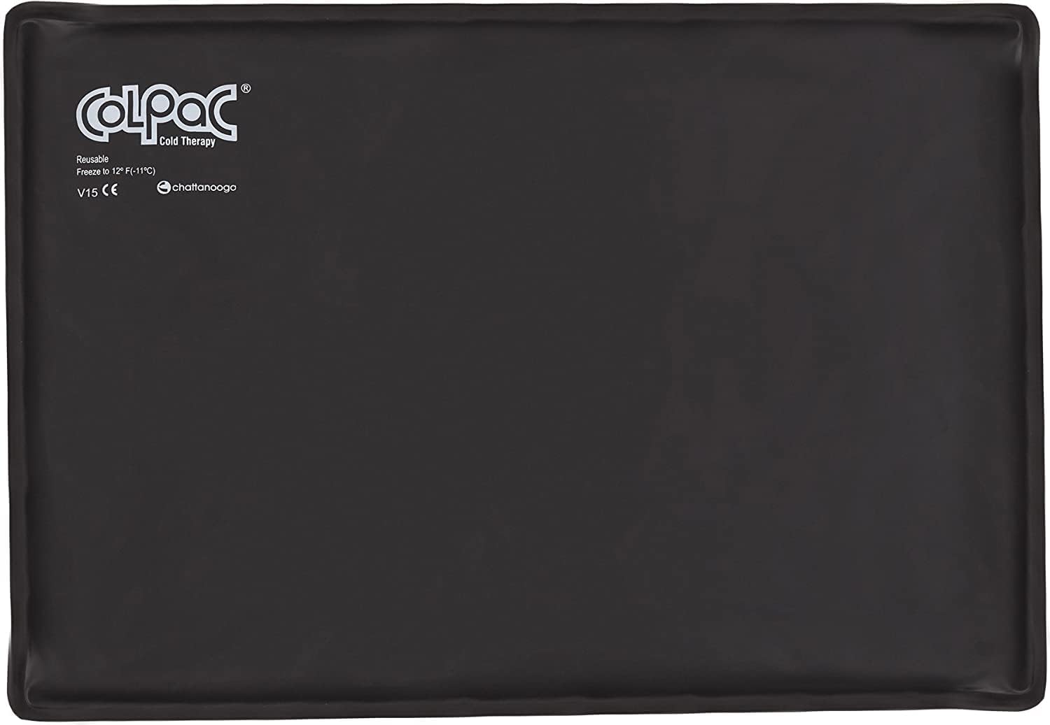 Chattanooga ColPac - Poliuretano negro - Tamaño extragrande - 12,5 x 18,5 pulgadas 