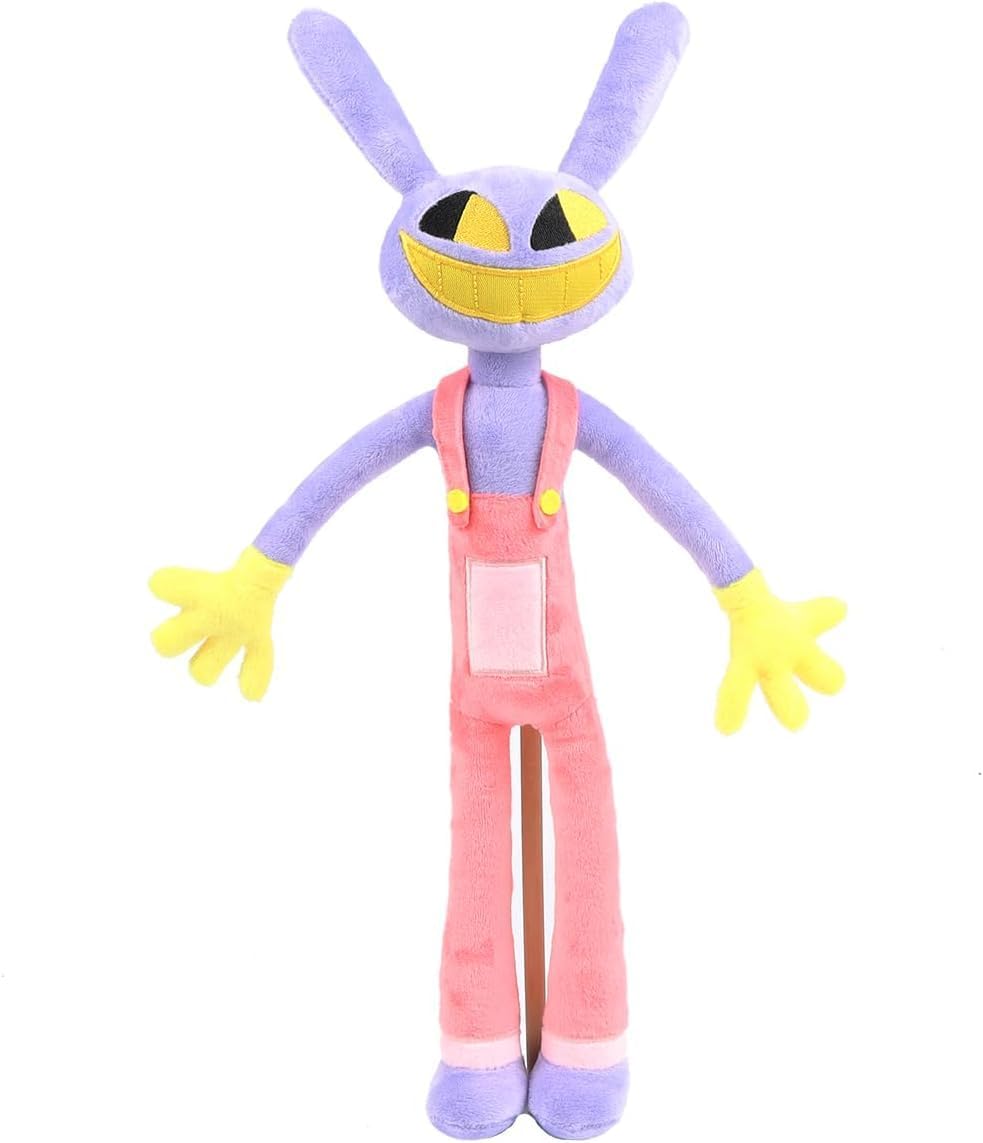 Peluche Jax SAJISP El Increíble Circo Digital 11.7" – Muñeco de Peluche para Niños y Adultos, Regalo Cumpleaños y Navidad