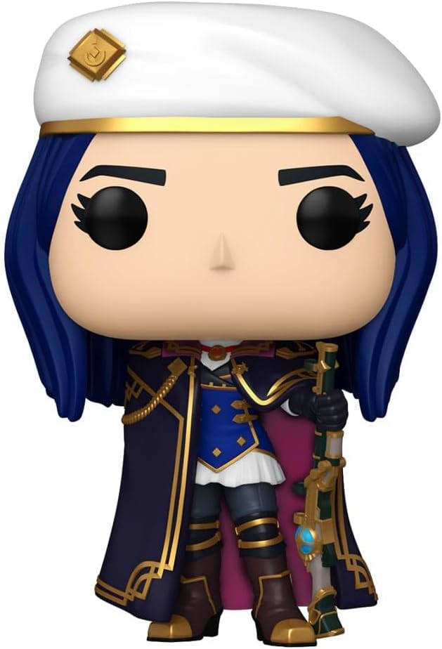Funko Pop Animation: Arcane League of Legends - Caitlyn - Figura de vinilo coleccionable - Idea de regalo - Mercancía oficial - Juguetes para niños y adultos - Fans de dibujos animados/animación