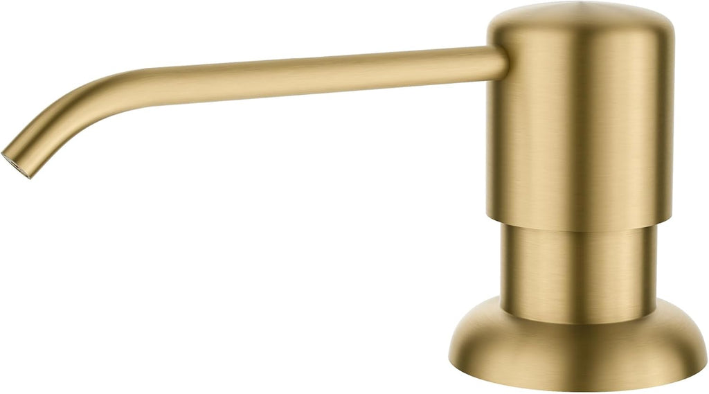 Dispensador de jabón y loción de cocina KRAUS Boden en latón cepillado, KSD-53BB 