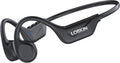 LOBKIN Audífonos de Conducción Ósea Bluetooth 5.4 | Oído Abierto Inalámbricos con Micrófono | IPX5 Impermeables | Deportivos para Correr, Gimnasio y Ciclismo