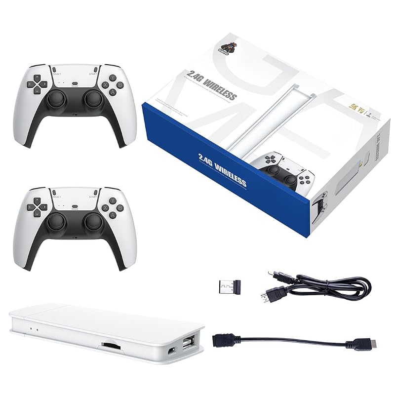 Consola de videojuegos retro M15 con salida HDMI 4K y mando inalámbrico