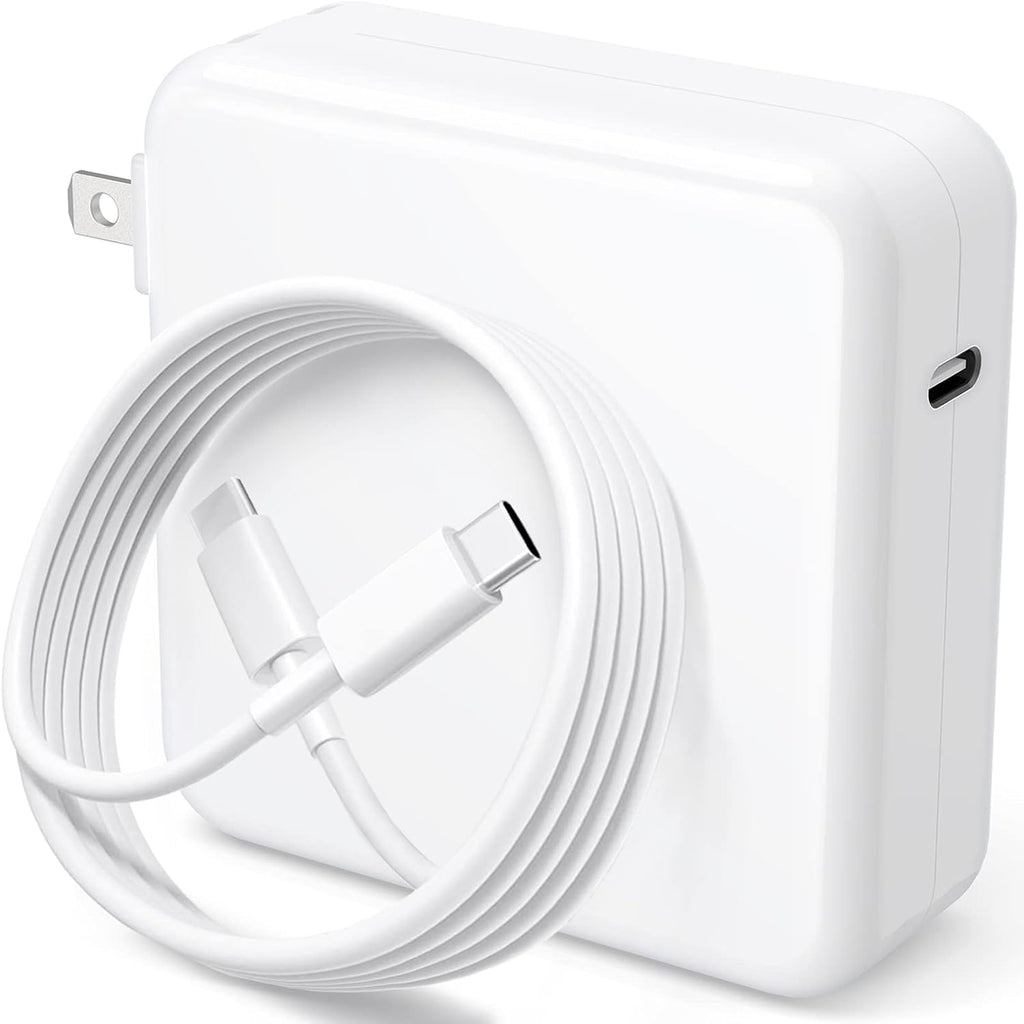 Cargador para MacBook Pro - Adaptador de carga rápida USB-C de 120 W compatible con MacBook Pro y MacBook Air de 13, 14, 15 y 16 pulgadas, iPad Pro, Samsung Galaxy y todos los dispositivos USB-C.