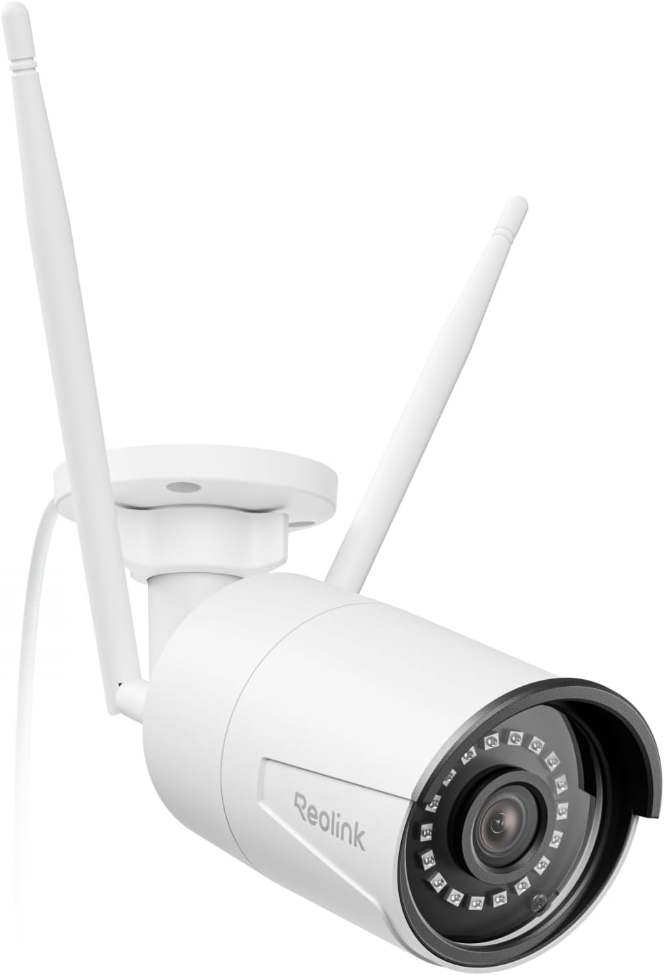 Cámara de Seguridad WiFi Exterior REOLINK | Enchufable | 5MP HD Doble Banda | Cableada Wi-Fi 2.4/5 GHz | Detección Inteligente y de Movimiento | Visión Nocturna | IP67