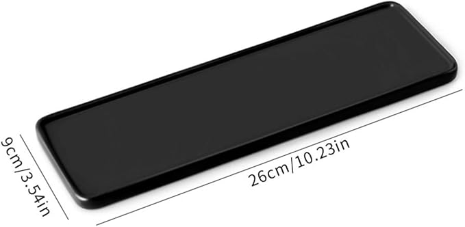 Bandeja de cerámica para fregadero de baño, bandeja grande para velas, bandeja rectangular para perfumes, joyas, toallas, velas, jabón, decoración de tina, cocina, baño, inodoro