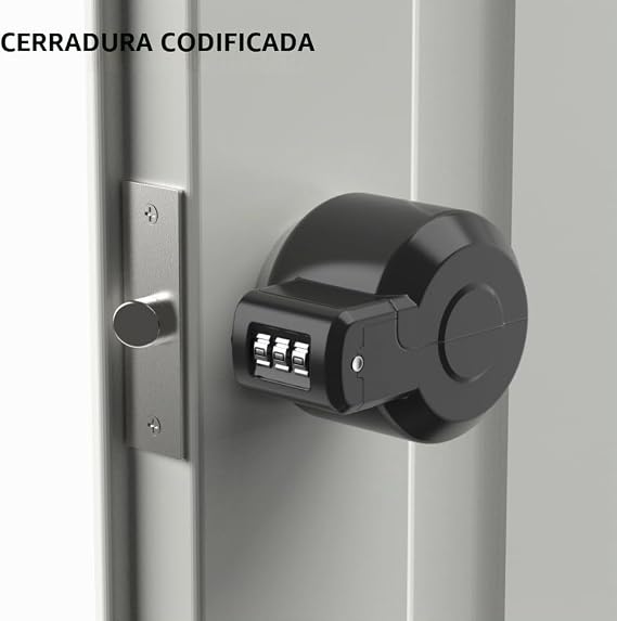 Cubierta para dispositivo de bloqueo de perilla de puerta para desactivar el pomo de la puerta/grifo/válvula de agua, cerradura de manguera, manija de puerta, cerradura temporal para puerta
