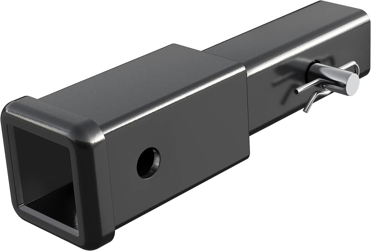 USADO-Extensión de enganche para remolque de 2 pulgadas, GTW de 5000 libras/TW de 500 libras, longitud de extensión de 6-1/4 pulgadas, extensor de enganche de remolque para portabicicletas