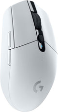 Logitech G305 Lightspeed - Mouse inalámbrico para juegos, color blanco | 12,000 DPI, ligero, 6 botones programables