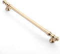 Asidrama 6 Pack 7.5 Inch(192mm) Brushed Brass Kitchen Cabinet Handles, Gold Cabinet Pulls Kitchen Cabinet Hardware for Cupboard Drawer Pulls