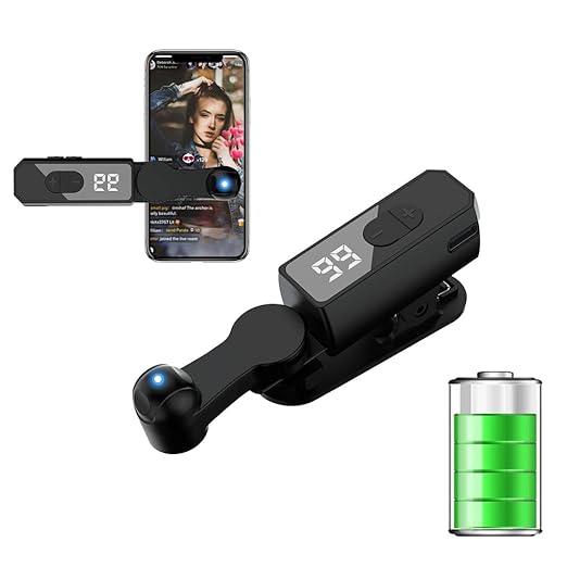 Clicador automático inalámbrico para iPhone Android Tapper para Tiktok con batería incorporada, pantalla auto-clicador para Tiktok Live, juegos, me gusta y tareas de recompensa recargable