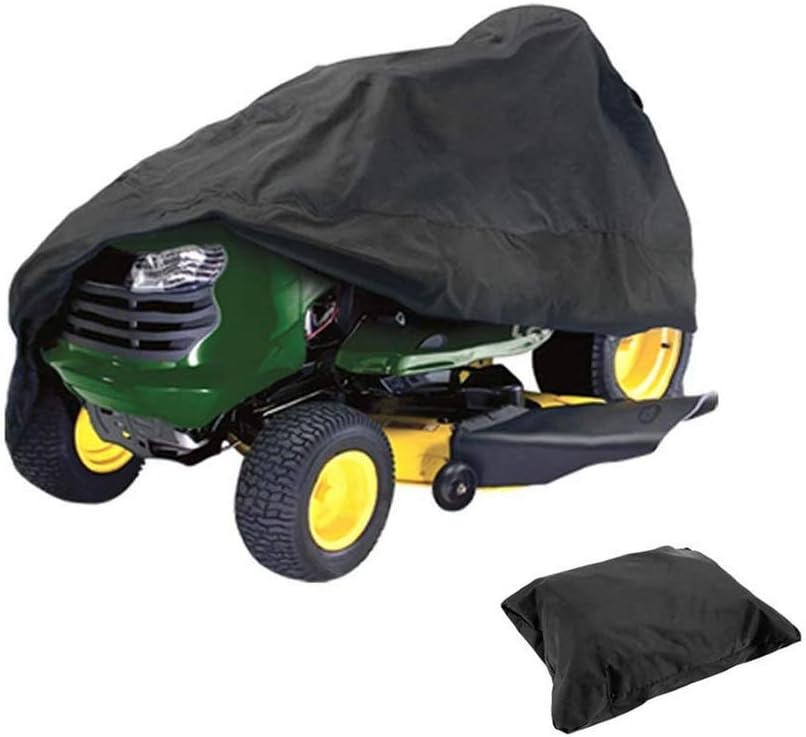 FLR Cubierta para Tractor de Cesped | Impermeable a Prueba de Polvo | Ligera con Proteccion UV | Talla S 66x24x45 Pulgadas para Cortacesped Montable