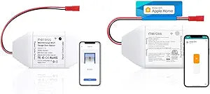 Abridor de Garage Inteligente meross WiFi – Compatible con HomeKit, Alexa, Google Assistant, SmartThings y CarPlay, Sin Hub