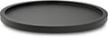 Organizador Giratorio Lazy Susan de Bambú Negro 10" – Base Giratoria para Gabinete, Despensa y Mesa de Cocina