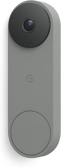 Google Nest Doorbell con Cable - Video 2K HDR, Gemini AI, Campo de Vision 166 grados