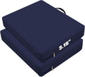 Cojín Asiento Estadio Foreard 2 Piezas Espesor 8cm Portátil Asa Cojines Gradas Eventos Interior Exterior Funda Silla Impermeable Azul