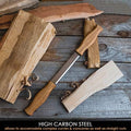 BeaverCraft BW16 unids Tilo Tallado Bloques DK1 Recta Afeitado Madera Tallado Herramientas Herramienta de Mano de Carpintería Tallado de Madera Cuchillo de Dibujar