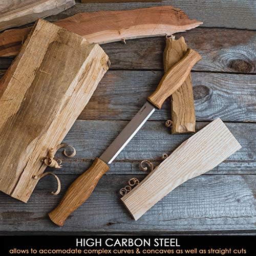 BeaverCraft BW16 unids Tilo Tallado Bloques DK1 Recta Afeitado Madera Tallado Herramientas Herramienta de Mano de Carpintería Tallado de Madera Cuchillo de Dibujar