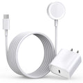 Cargador rápido Apple Watch USB-C 20W cable 2 metros cargador iWatch inalámbrico portátil rápido compatible Apple Watch Series 9/8/7/SE/6/5/4/3/2/1