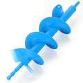 Broca Barreno Mejorada con Hojas Afiladas de Carburo de Tungsteno – Para Pesca en Hielo y Siembra de Plantas, Compatible con Taladro Hex 3/8"