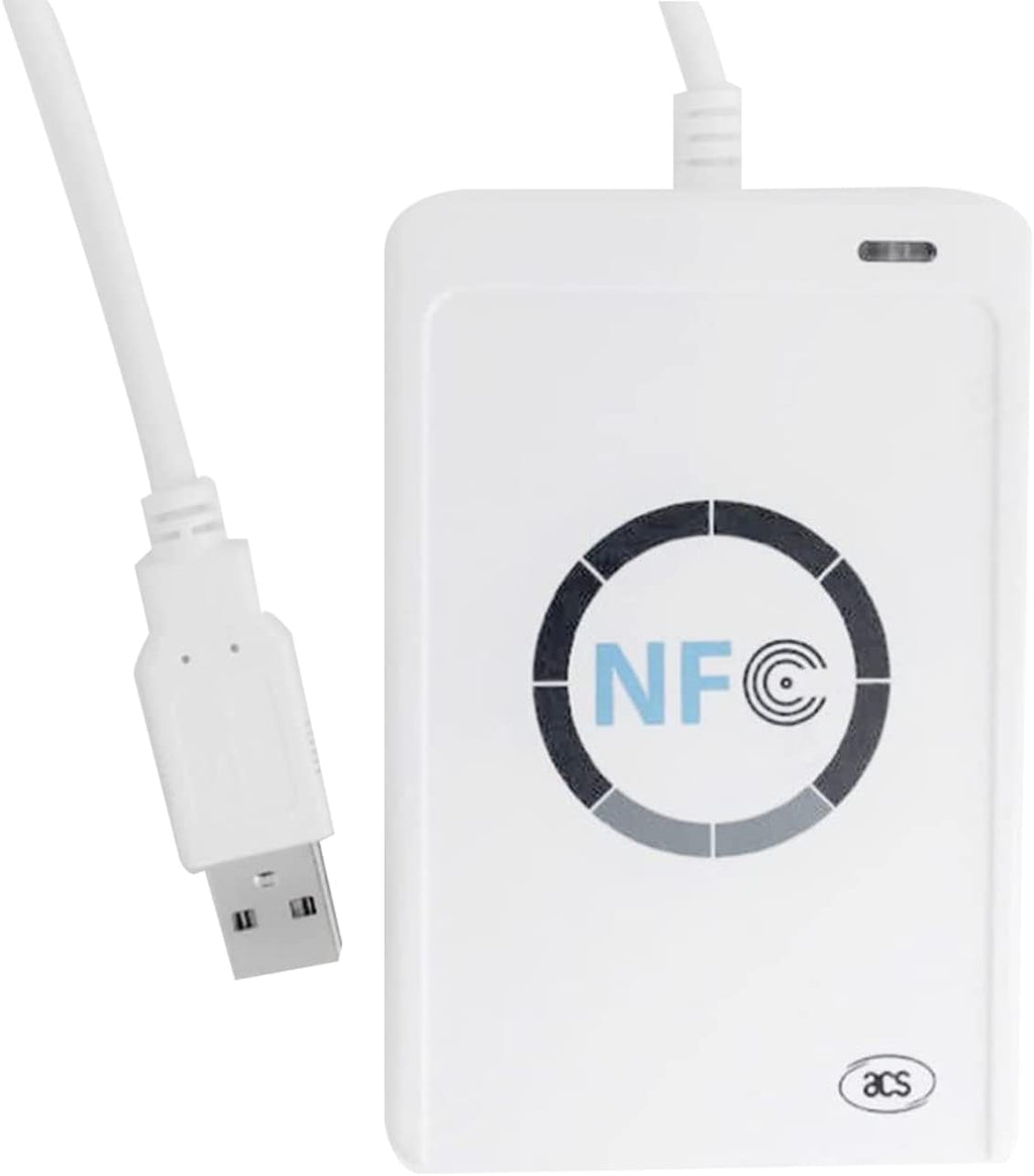 Lector Escritor de Tarjetas NFC Lianshi ACR122U | Sin Contacto | USB | con SDK y Tarjeta IC