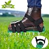 Zapatos aireadores para césped, 4 agujetas, plegables para jardinería, caminar, sandalias para patio
