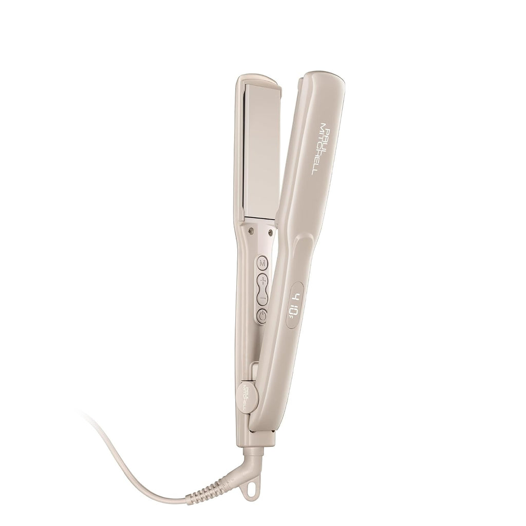 Plancha Cerámica Paul Mitchell Smooth+ – Calor Ajustable para Alisado y Enderezado, 31.75 mm, Color Taupe