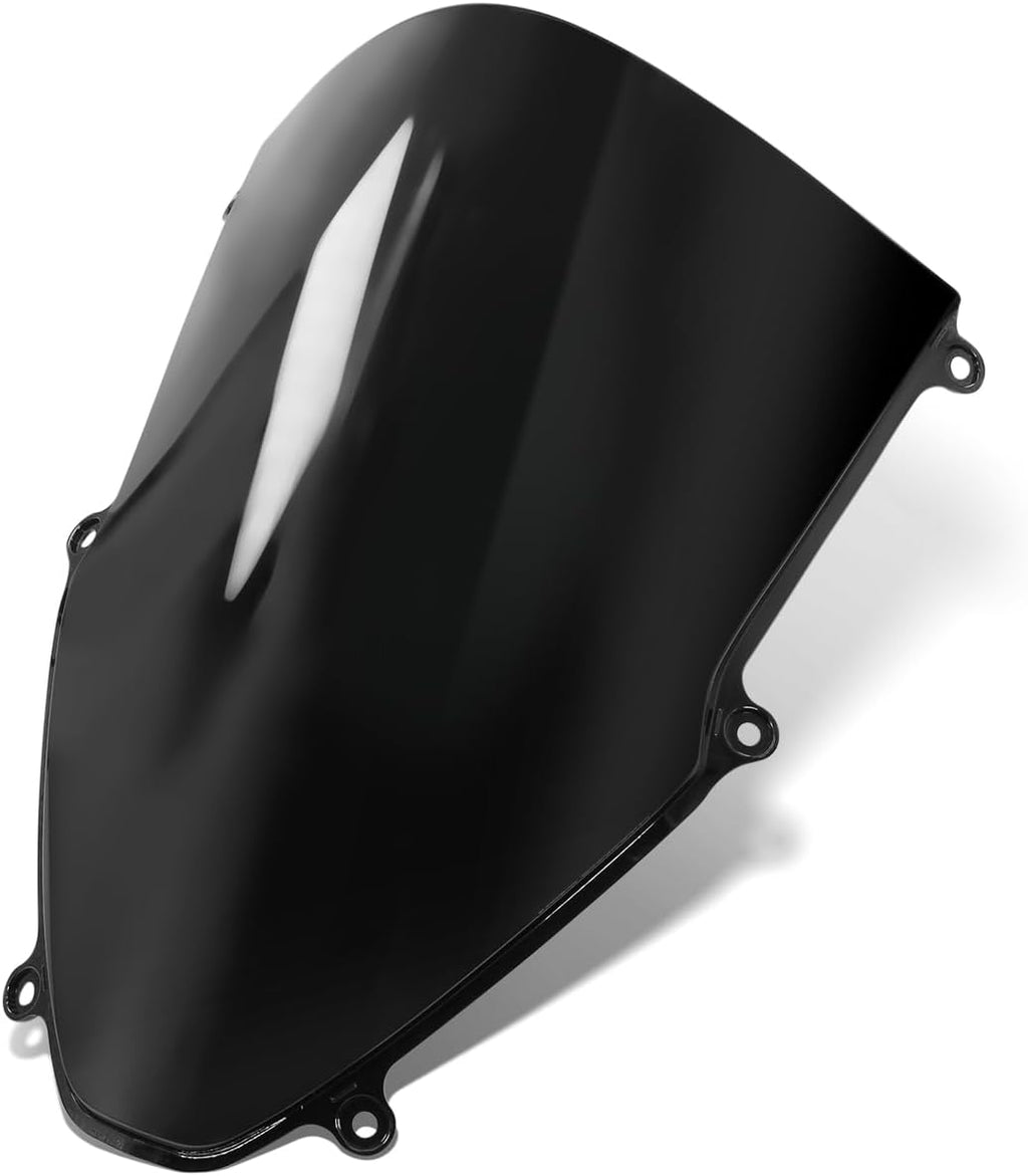 Parabrisas doble burbuja para motocicleta Huggykey, visera deportiva compatible con Honda CBR1000RR CBR 1000RR 2020-2023, deflector de viento y protector de parabrisas.