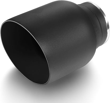 Puntas de Escape Negro Cromo en Acero Inoxidable — Par para Dodge Charger y Durango 2015-2024 (5.7L, 6.4L, 6.2L)