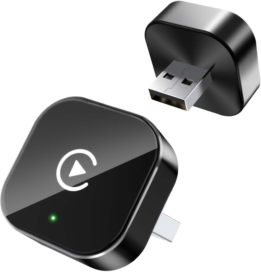 Adaptador CarPlay Inalámbrico Yizro 2 en 1 | Para Apple iPhone y Android | Convierte CarPlay con Cable a Inalámbrico | Dongle Plug and Play