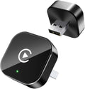 Adaptador CarPlay Inalámbrico Yizro 2 en 1 | Para Apple iPhone y Android | Convierte CarPlay con Cable a Inalámbrico | Dongle Plug and Play