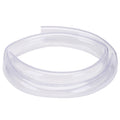 Tubo de PVC DERNORD de 1-1/4" de diámetro interior x 1-1/2" de diámetro exterior, manguera de vinilo transparente flexible de 5 pies para uso alimentario.
