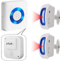 Alarma Inalámbrica Evernary – Sensor de Movimiento y Prevención de Caídas para Adultos Mayores, Pacientes y Niños (2 Detectores + 1 Receptor)