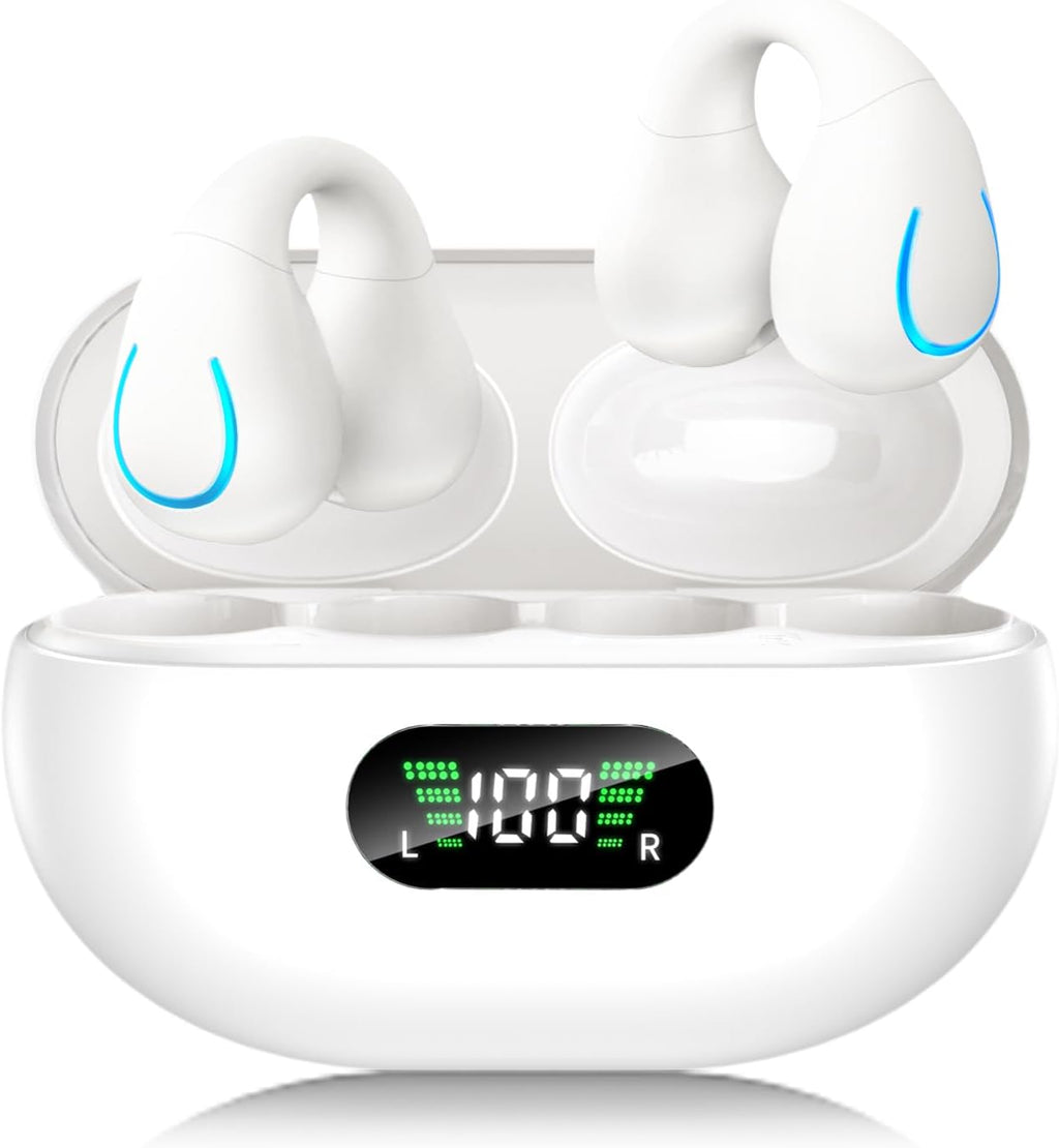 AI Translation Earbuds Real Time 144 Languages 60H Playtime Translator Ear Buds Audifonos Traductores Inglés Español Wireless Earphones Bluetooth Headphones for Travel Business Meeting,Dusk White