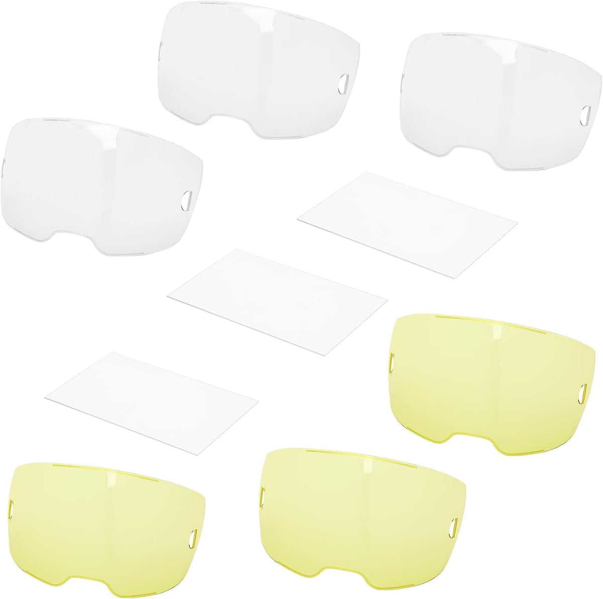 0700600881 Lente de cubierta frontal compatible con cascos de soldadura ESAB Sentinel A60, alivio de la fatiga ocular. No apto para usar con el casco de soldadura ESAB Sentinel A50. (9)